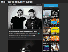 Tablet Screenshot of hiphopheads.com